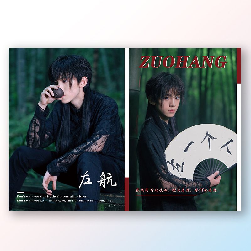 Zuohang Bộ album Ảnh Gia Đình 30p Có Chữ Ký Chính Hãng pb