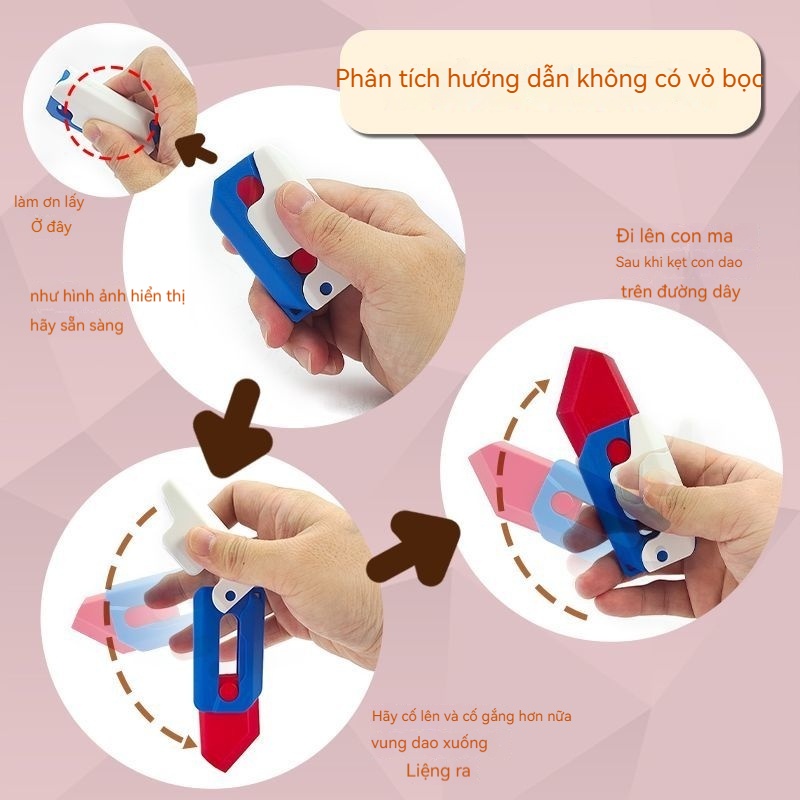 Đồ Chơi Dao Cà Rốt 3d Thông Minh Phát Sáng Cho Bé