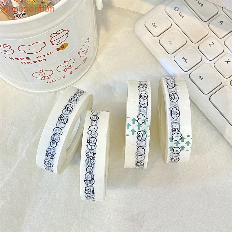 Cheehbh ins Băng Dính washi Hoạt Hình Dễ Thương Trang Trí Sổ Lưu Niệm Nhật Ký vn