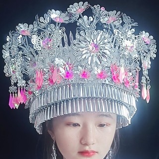 Thiểu số dân tộc mũ mũ mũ mũ dân tộc miao phong cách mới miao mũ dân tộc nhà nước cao quý