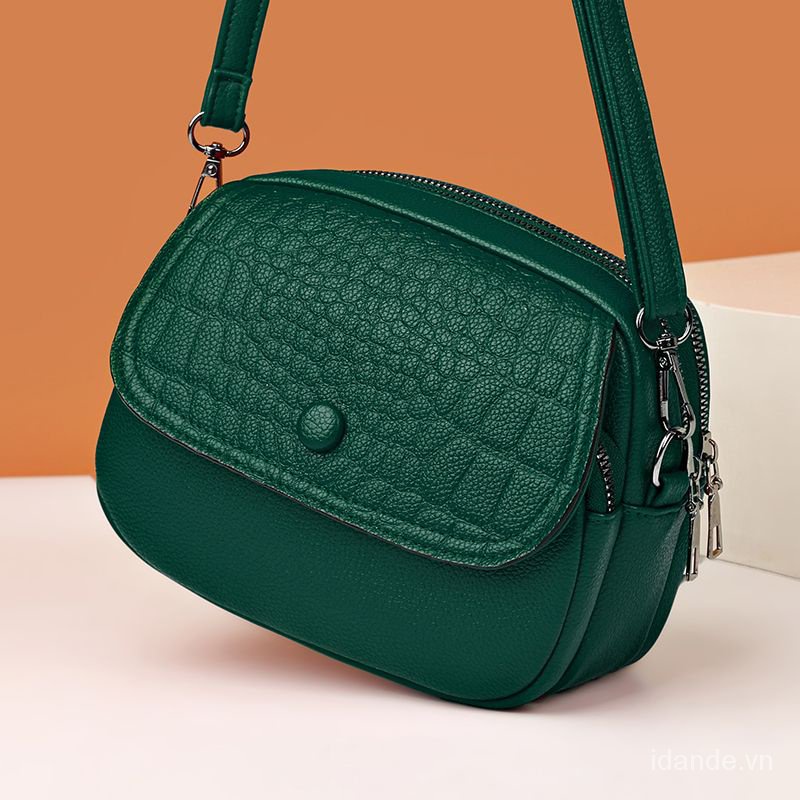 Túi Đeo Chéo Vai Bằng Da Mềm Thời Trang 2023 Dành Cho Nữ