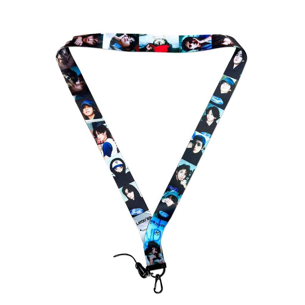 Dây Đeo Điện Thoại / Thẻ Hình Nhóm Nhạc kpop bts v album layover kim taehyung
