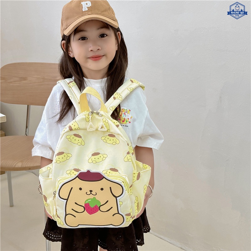 Sanrio Balo Đi Học Du Lịch Họa Tiết Hoạt Hình kuromi Đáng Yêu Cho Bé Trai Gái