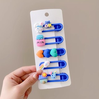 Set 5 Kẹp Tóc Mỏ Vịt Dễ Thương Cho Bé Gái