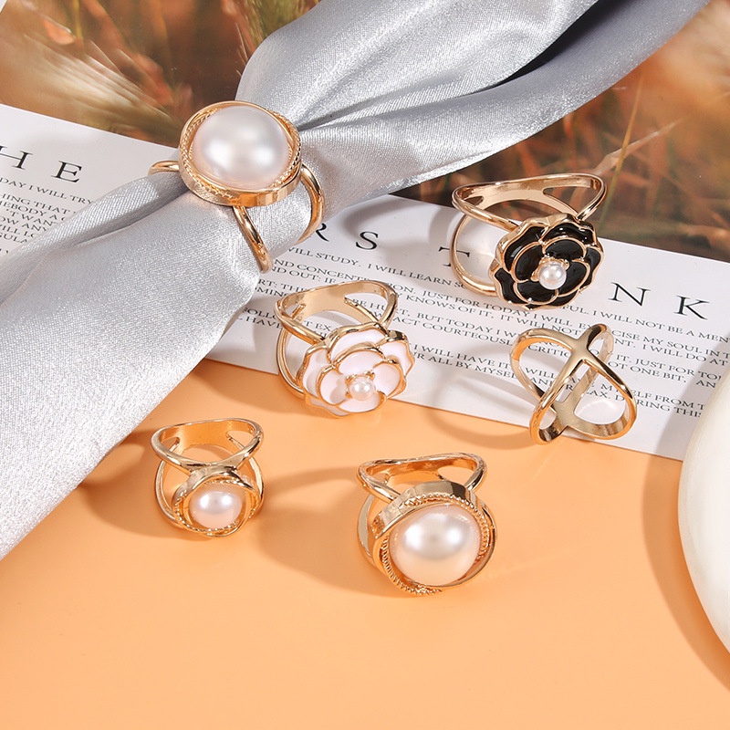 Ghim Cài Áo Nút Khăn Choàng Lụa/Khuy Thắt Nơ Áo/Phụ Kiện Thắt Nơ Áo/Nút Thắt Nơ Ao Thời Trang Mới 2023