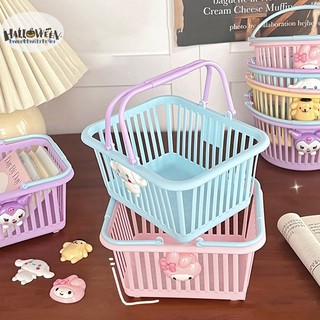 Giỏ đựng đồ họa tiết hoạt hình dễ thương để bàn tiện dụng