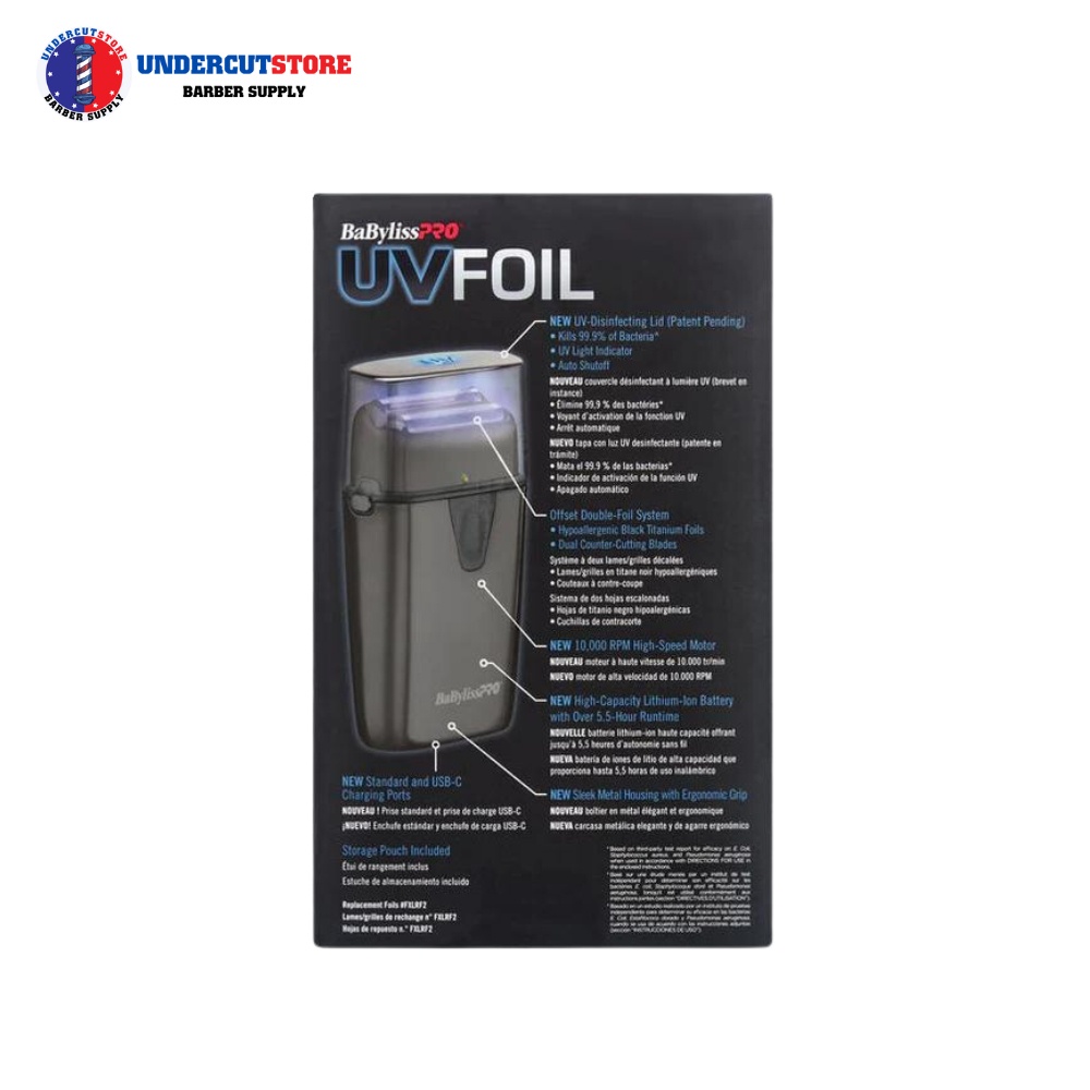 Hộp Cạo Khô BabylissPRO UV Disinfecting