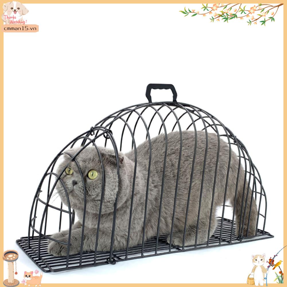 Mrbunny Lồng tắm cho mèo Đa năng Chống trầy xước Kim loại Mèo con Giặt lồng