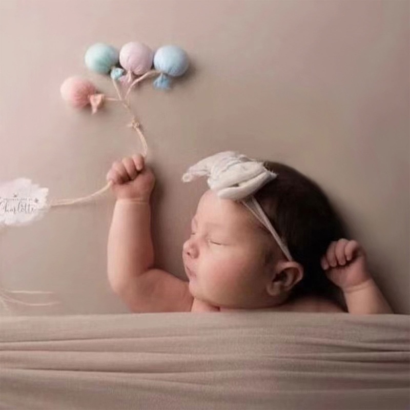 Bong Bóng mini Đạo Cụ Chụp Ảnh Cho Bé Sơ Sinh