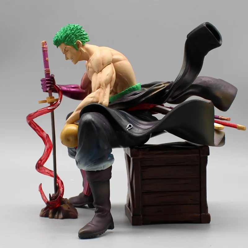 Đồ trang trí Nhân Vật Rosoa zoro Kích Thước 15cm Trong one piece