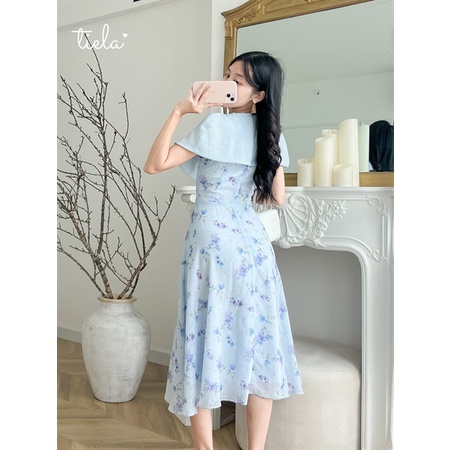 TIELA  Đầm váy hoa dáng dài-Mei Dress