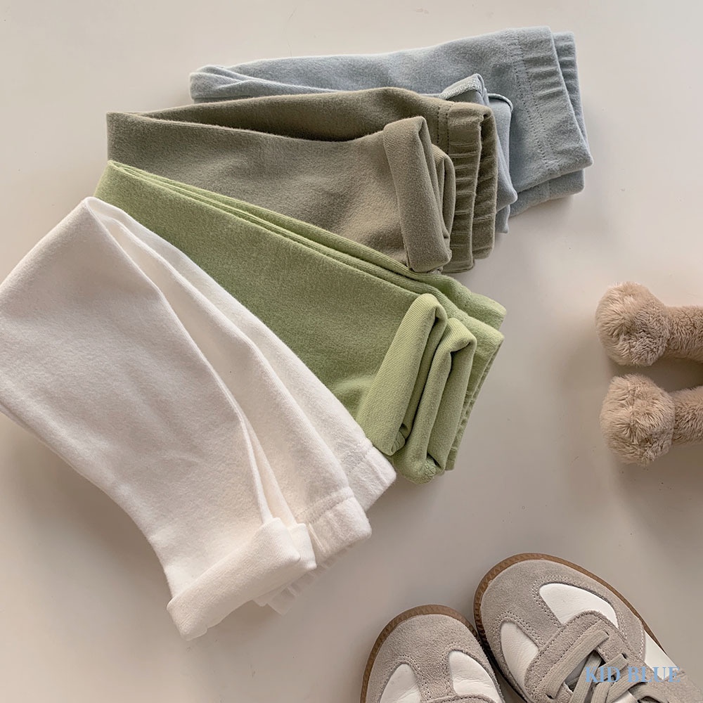 Quần Legging Dáng Ôm Co Giãn Tốt Thời Trang Mùa Thu Cho Bé