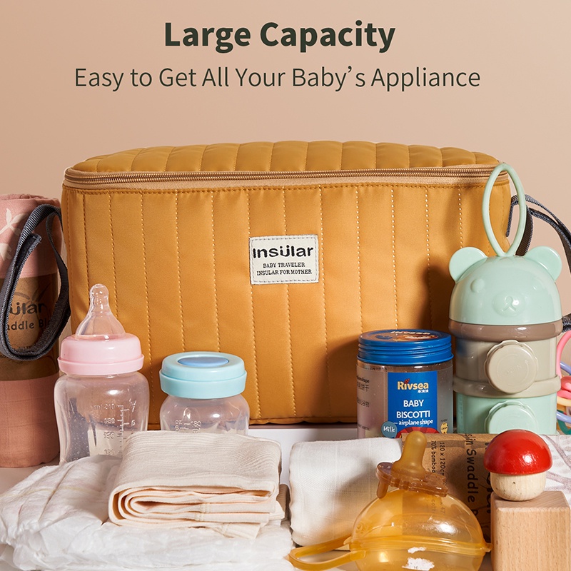 Túi Đựng Đồ Đa Năng Chống Thấm Nước Treo Xe Đẩy Em Bé