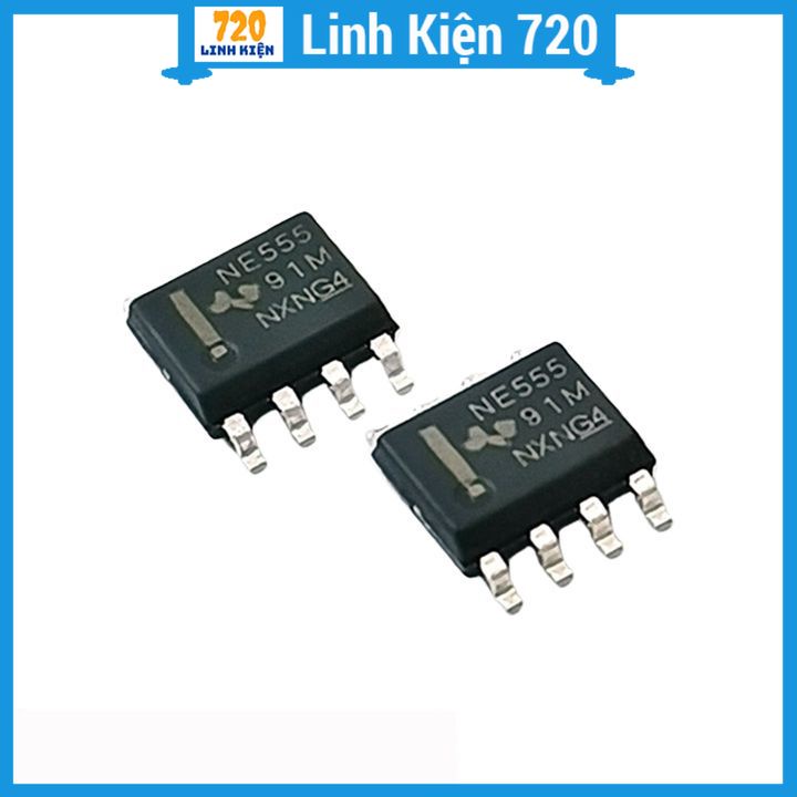 NE555 SOP8 / DIP8 - ic tạo xung dao động