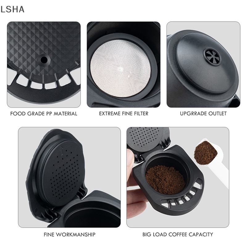 Bộ Chuyển Đổi Viên Nén Cà Phê dolce gusto Có Thể Tái Sử Dụng Tương Thích Với genio Mới