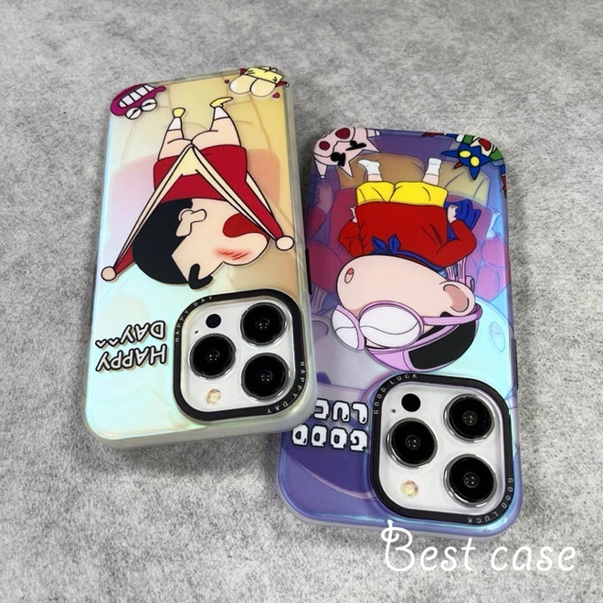 Ốp Điện Thoại Nhựa Cứng In Hình Hoạt Hình Cho iphone 11 12 13 14 15 pro max