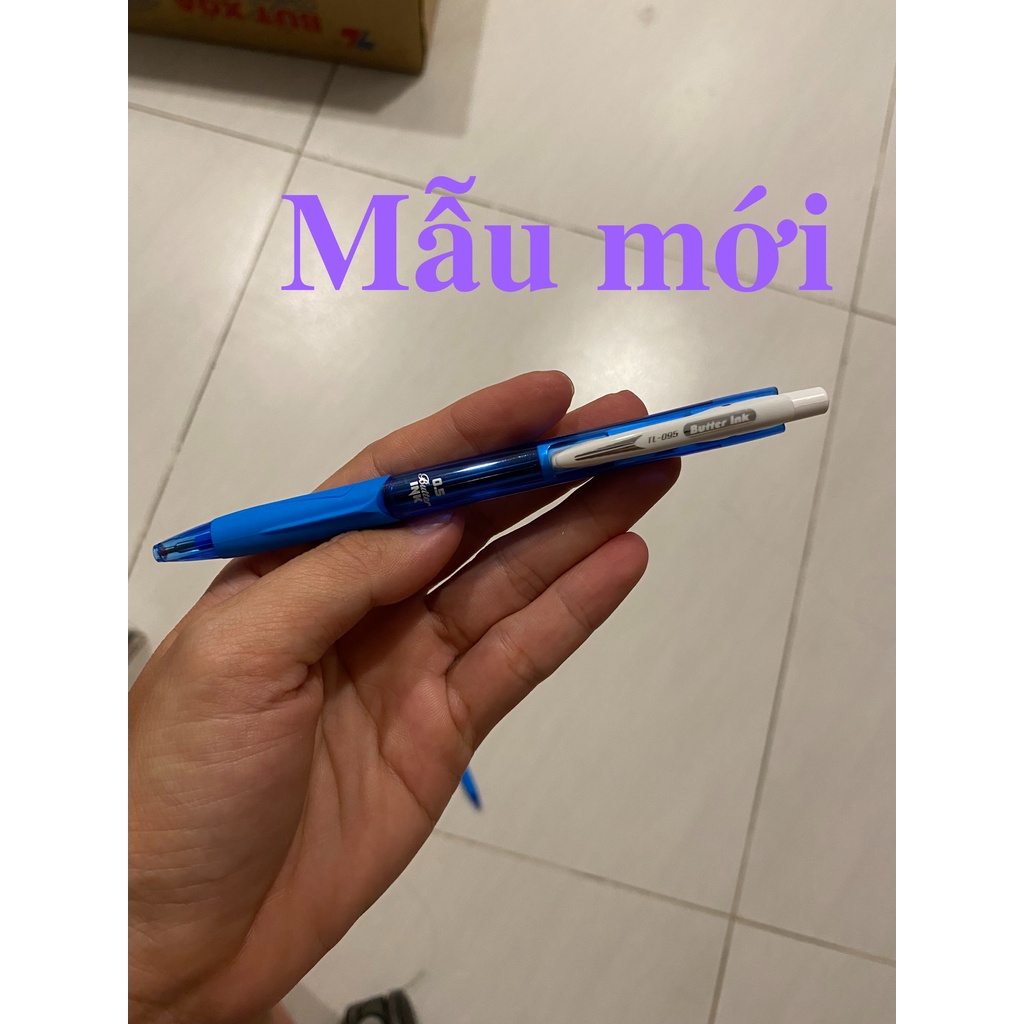 Bút bi bấm 𝑻𝒉𝒊𝒆̂𝒏 𝑳𝒐𝒏𝒈 Laris TL-095 ngòi 0.5mm