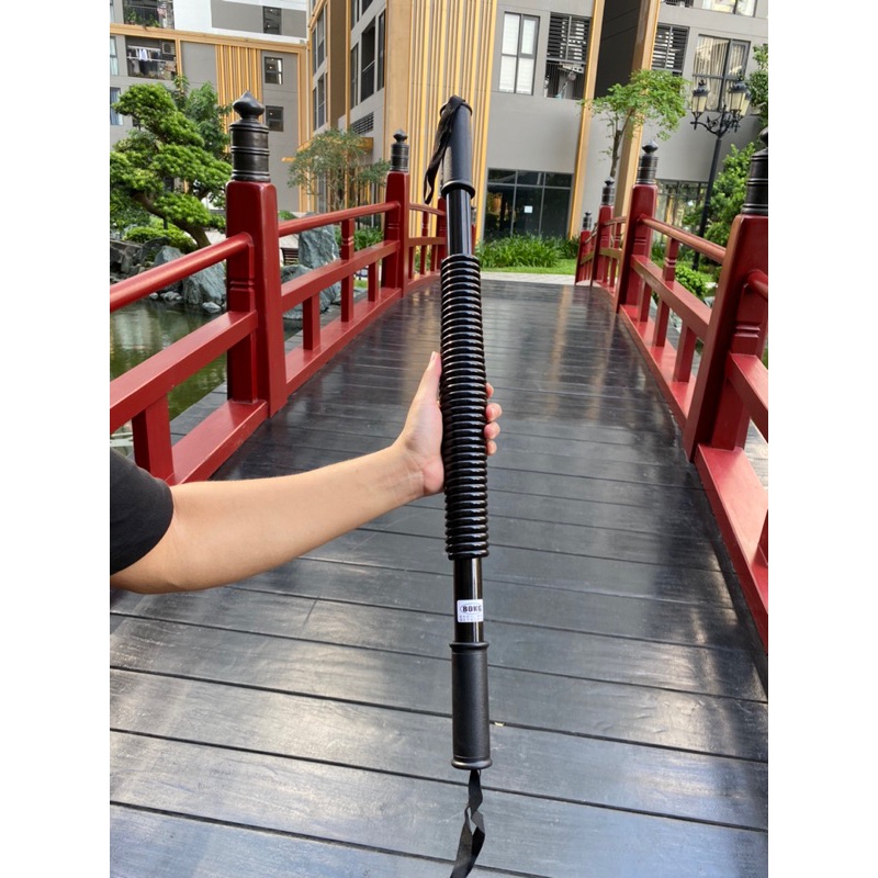 Combo Gậy Lò Xo Titan 80kg 100kg + Kìm đếm số 100kgTặng ô tô