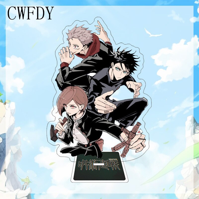 Mô hình Standee Anime Keychain Jujutsu Kaisen Figure Acrylic Stand Model Toy Yuji Itadori Gojo Satoru