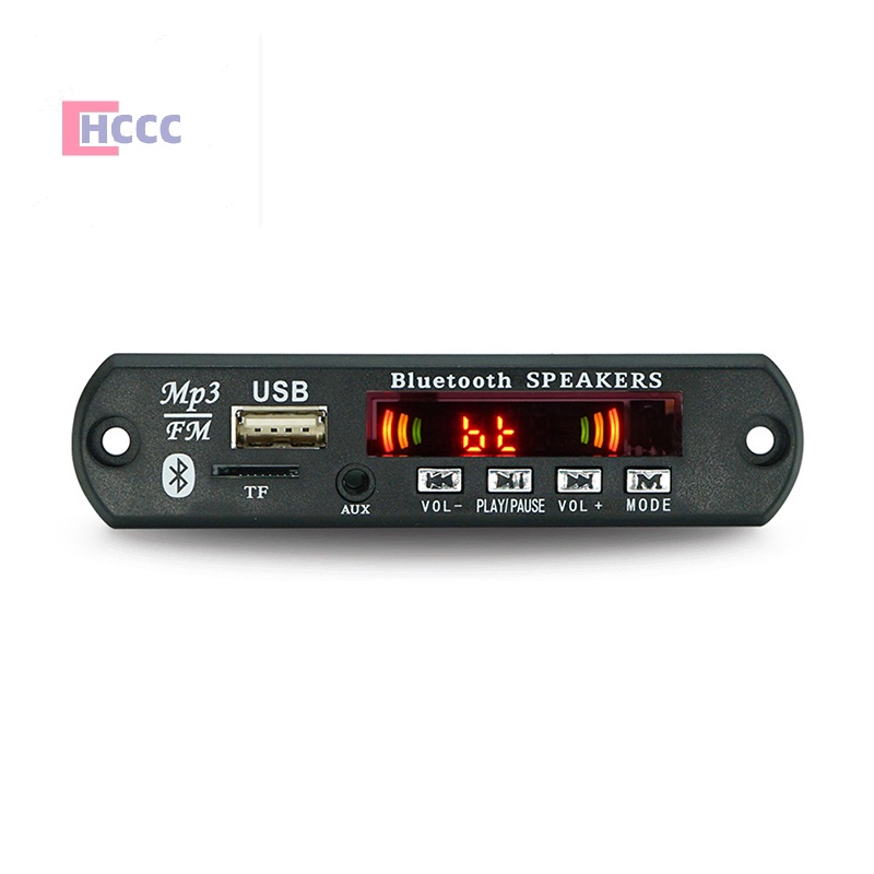 Mô-đun Giải Mã Âm Thanh usb tf fm radio mp3 Không Dây 5.0 9v-12v mp3 wma Cho Xe Hơi Mới