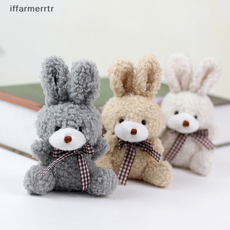 Thú Nhồi Bông Hình Thỏ Dễ Thương 11Cm