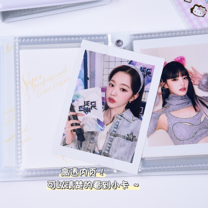 Kẹp Sách Ảnh polaroid Hình sanrio kuromi melody 3 inch