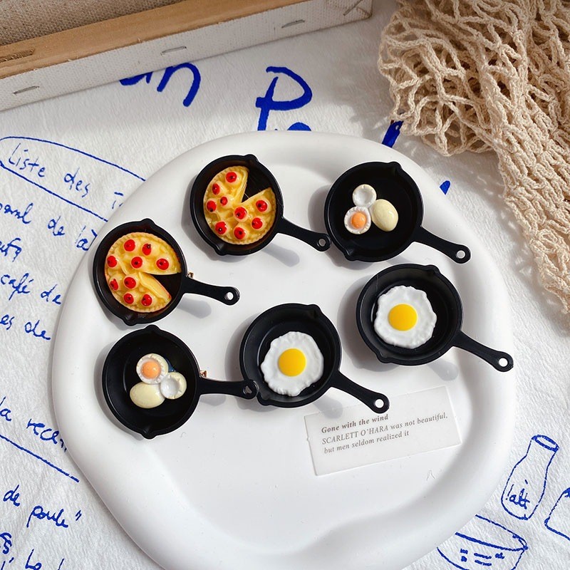 Mới Kẹp Tóc Hình Trứng Chiên Ngộ Nghĩnh