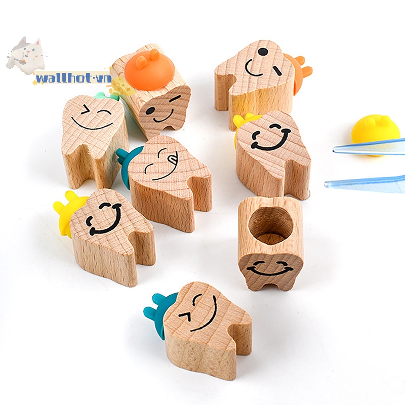 1 Bộ Hộp Đựng Răng Sữa Em Bé Lưu Trữ Lưu Niệm Dễ Thương Làm Quà Tặng Cho Trẻ Sơ Sinh