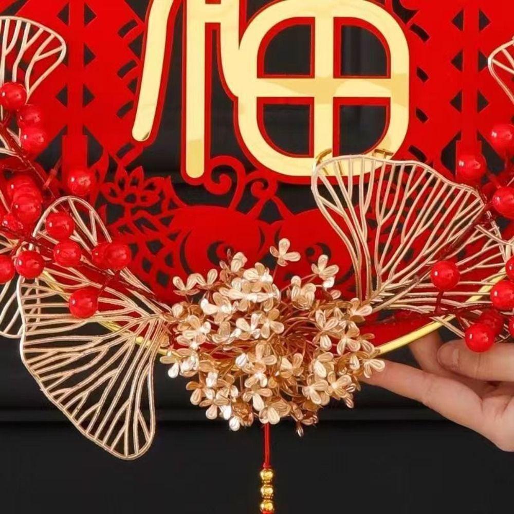 Epoch Dây Tua Rua Dài Bằng acrylic Treo Trang Trí Năm Mới Phong Cách Trung Hoa