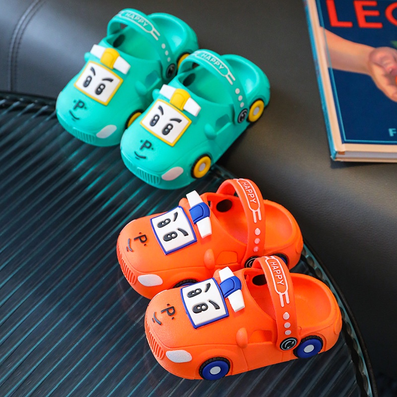 Dép Sandal Đục Lỗ Đế Mềm Chống Trượt Phong Cách Hoạt Hình Dễ Thương Mẫu Mới 2023 Dành Cho Bé Trai Và Bé Gái