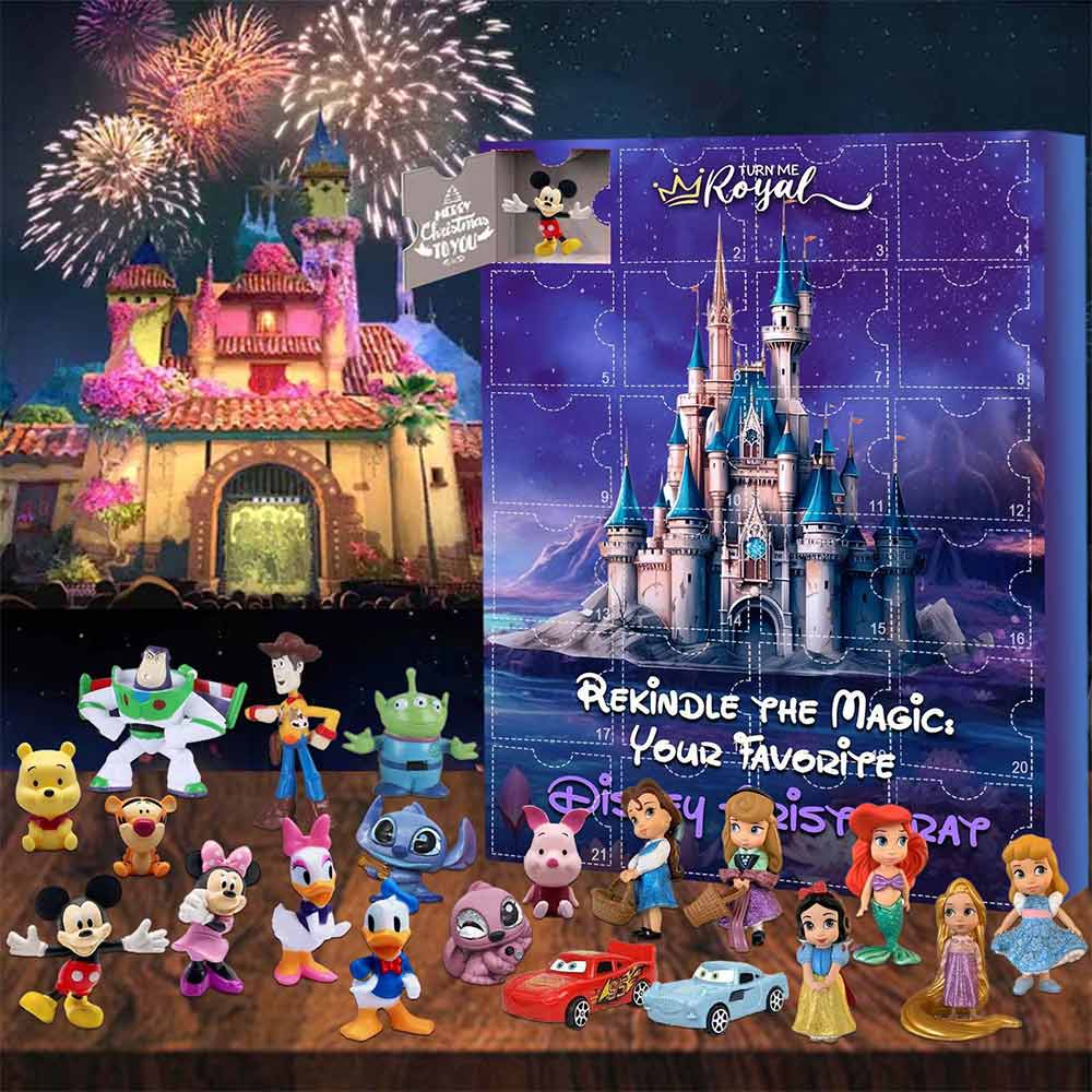 Disney Christmas Doll Advent Calendar 2023 Contains 24Gifts Disney Character UK