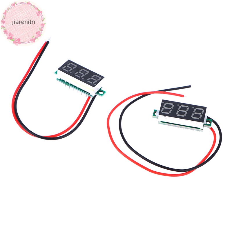 Vôn Kế Kỹ Thuật Số dc5-30v Màn Hình led 0.28 inch Cho Xe Hơi vn