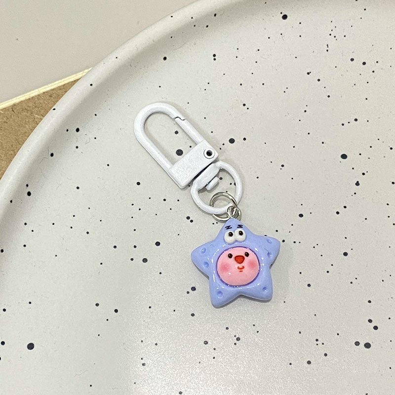 Móc Khóa Hình Vòng Lặp Nhỏ Màu Hồng Dễ Thương Dùng Làm Quà Tặng Cho Bạn Gái / Balo