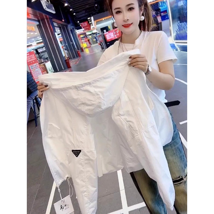 Áo Khoác Mỏng Phong Cách Châu Âu Thời Trang Xuân Thu 2023 Mới Cho Nữ