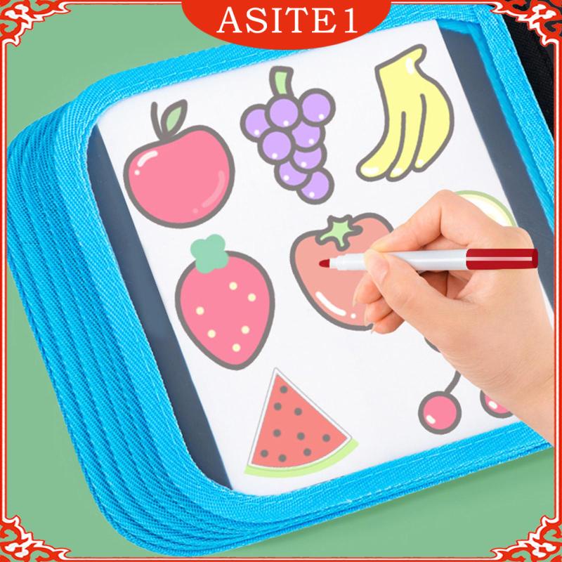 Bộ Sách Vẽ 14 Trang Có Thể Xóa Được