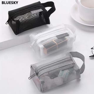 Túi Lưới nylon Trong Suốt Đựng Tiền Xu Chìa Khóa