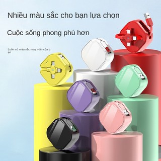 Điện thoại dây cáp sạc nhanh 5a 3 trong 1 tiện dụng chất lượng cao