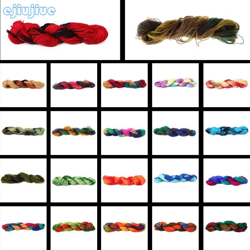 Cc Cuộn Len Đan Sợi polyester Nhiều Màu Sắc 50g