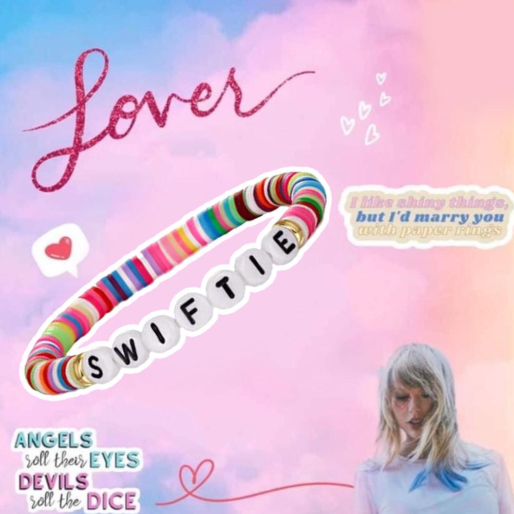 Taylor Vòng Tay Tình Bạn Mặt Khắc Chữ Love Lãng Mạn Cho Nữ