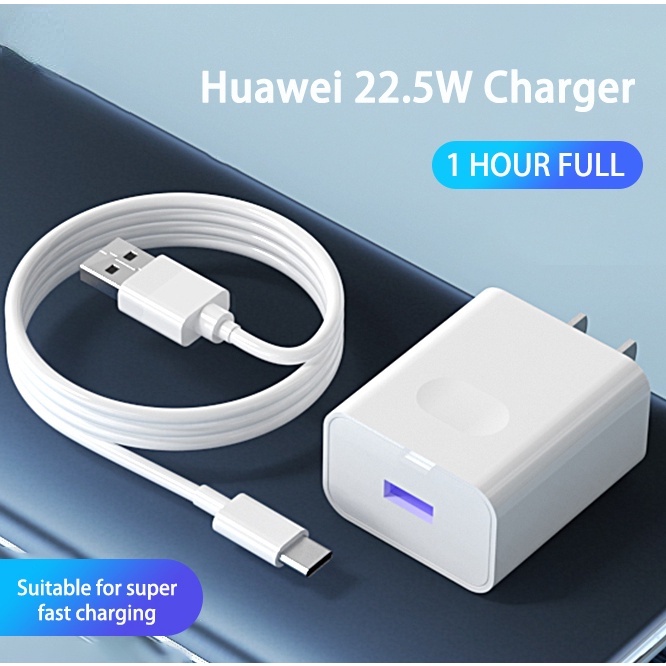 Củ Sạc Nhanh 22.5w Cho huawei y7a y9a 5a p30 20 mate9 10 20 pro nova 5t huawei mate 9 / 20X p10 huawei matepad 11 p smart 2021 huawei p40