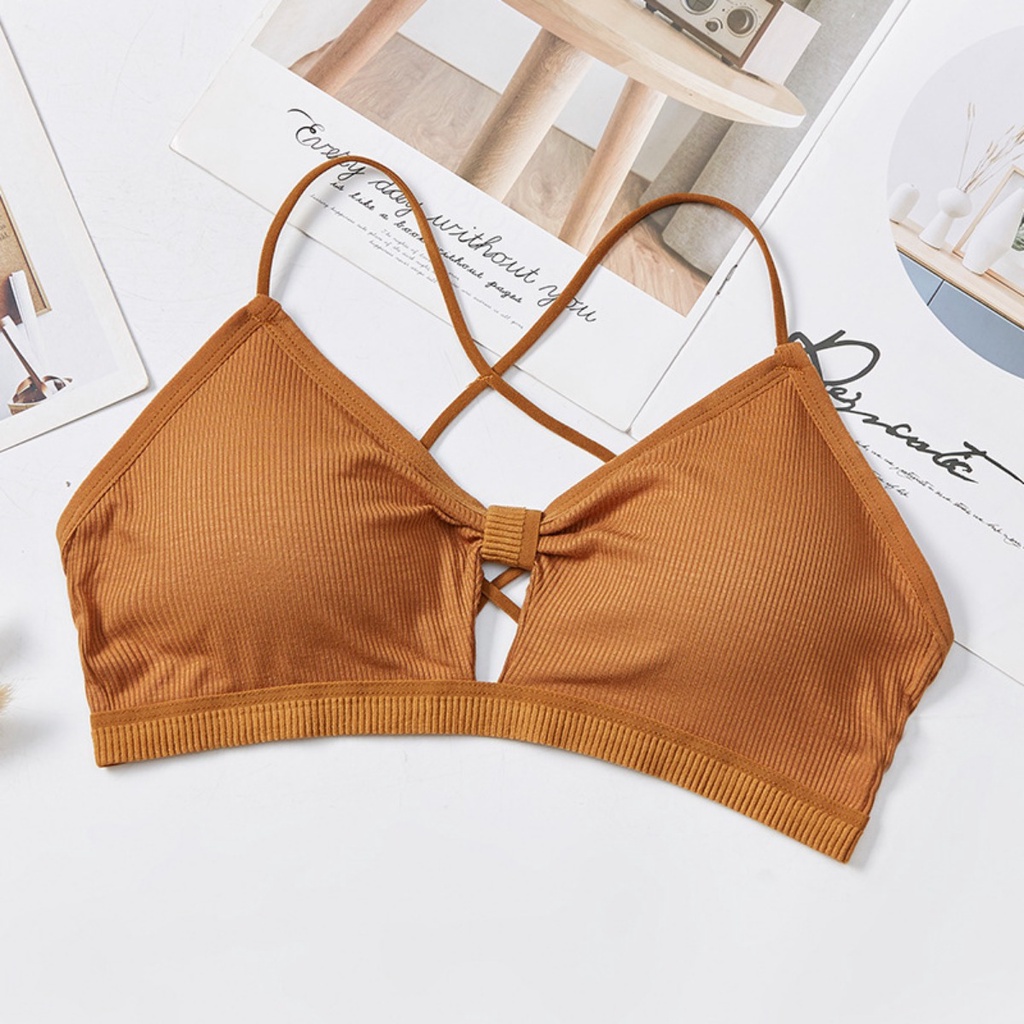 Áo Lót Nâng Ngực Không Dây Kiểu Dáng Dễ Thương Quyến Rũ Cho Nữ
