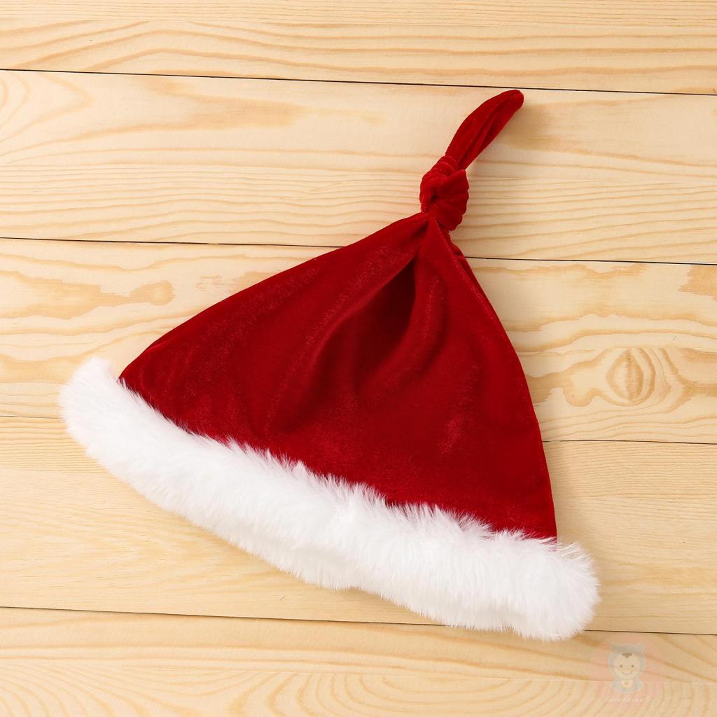 Đầm Giáng Sinh laa6-kids Hai Dây Không Tay Kèm Mũ Thắt Nút Dành Cho Bé Gái 18 Tháng Đến 6 Tuổi