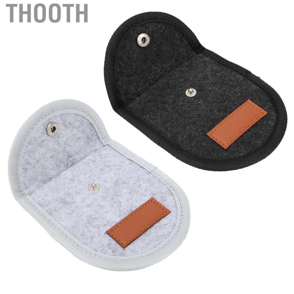 Thooth Guitar Pick Bag Plectrum Holder Case Storage Pouch for Electric Gift fe