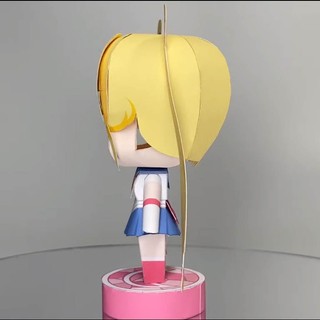 Mô hình giấy anime girl chibi Sailor Moon (Usagi Tsukino) [Sailor Moon/Thủy thủ mặt trăng]