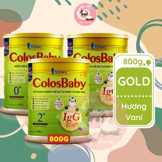 Sữa bột colosbaby gold 0+,1+ và 2+ lon 800gram.