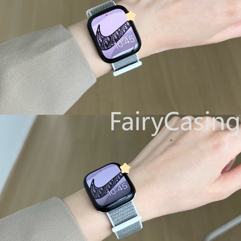 Dây Đeo nylon Cho Đồng Hồ Thông Minh apple watch ultra 49mm 44mm 45mm 42mm 41mm 40mm 38mm 44 mm iwatch serie 8 7 6 5 se 4 3