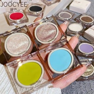 JOOCYEE Bảng phấn mắt dạng lì lấp lánh làm sáng vùng mắt