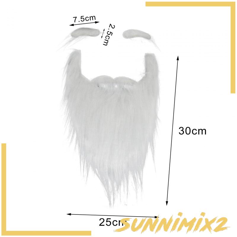 Râu Giả Hóa Trang Ông Già Noel Vui Nhộn Cho Người Lớn Dịp Giáng Sinh