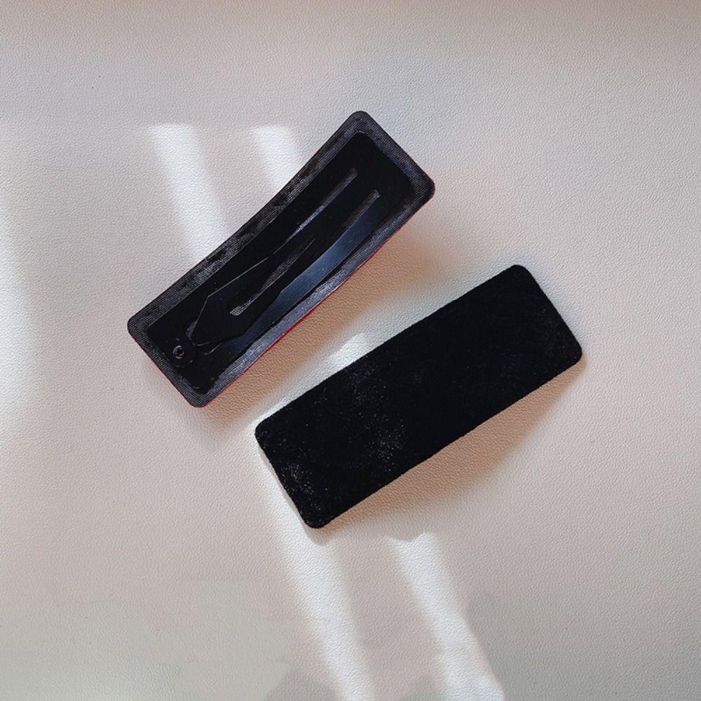 Jonye Kẹp Tóc Nhung Đính Đá Phong Cách retro Cho Nữ