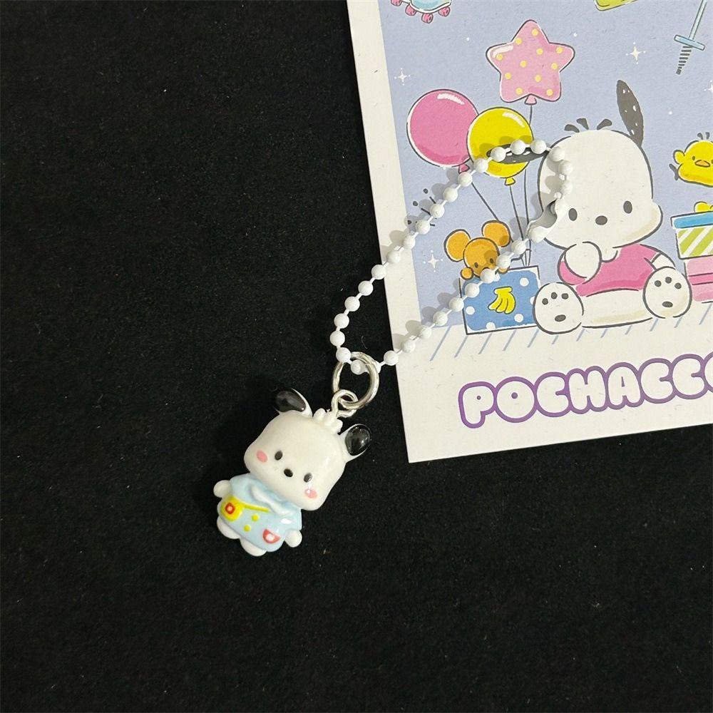 Móc khóa MMULCK bằng nhựa phong cách kuromi my melody trang trí ba lô
